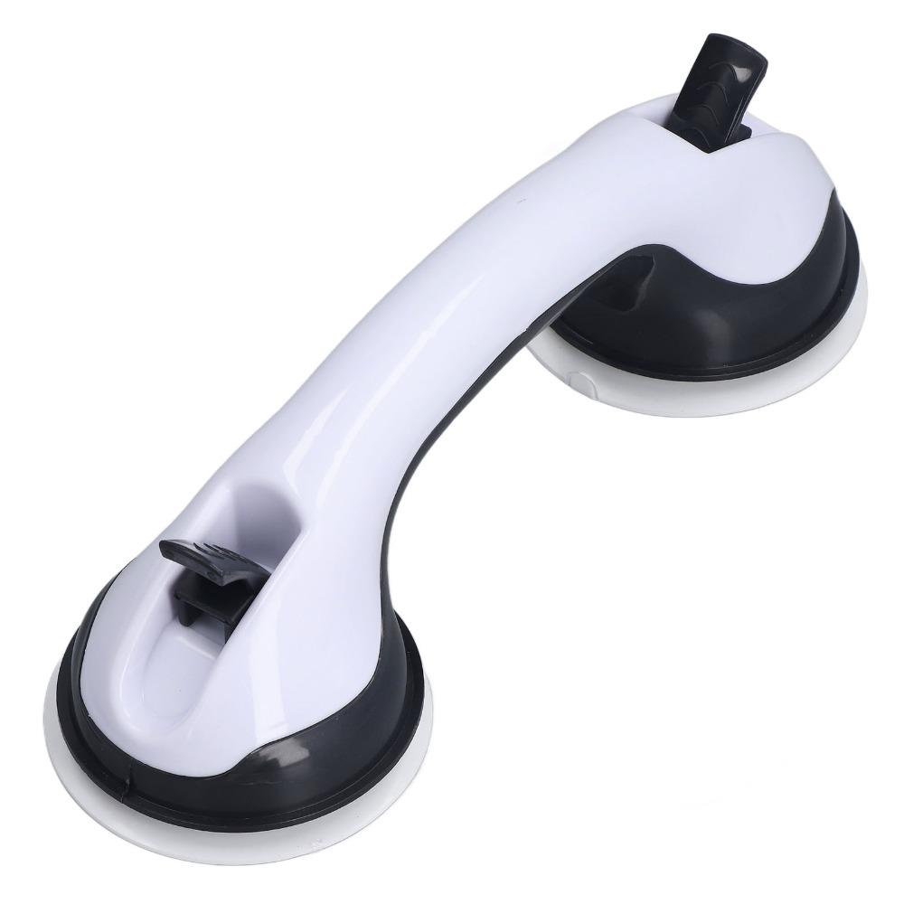 2pcs Security Shower Grab Bar Double Lock Shower Support Bar 2 Pack Shower Handle Seniors
