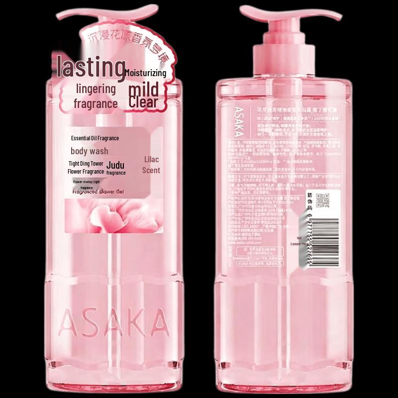 Floral Essential Oil Fragrance Shower Gel