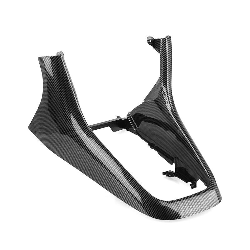 5K0863680 Moldura da Console Central Estilo Fibra de Carbono Painel da Alavanca de Câmbio Moldura de Acabamento Peças Automotivas Para Volkswagen VW Golf MK6 2009-2013