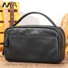 Pochette Haut de Gamme en Cuir de Vachette pour Homme: Sac à main souple de grande capacité pour le travail