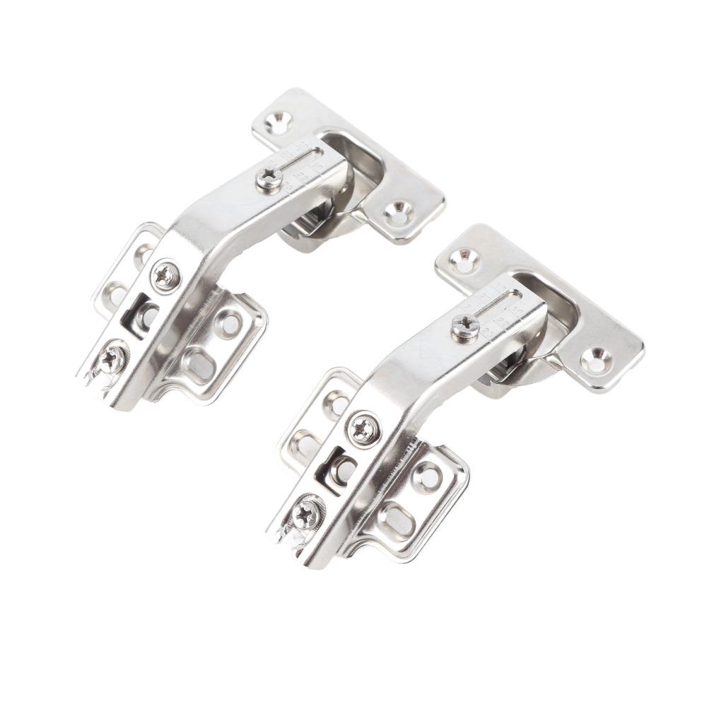 2PCS Full Overlay Corner Cabinet Hinge Concealed Hardware Lazy Susan Hinges  Kitchen Cabinet