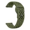20mm Sports Breathable Silicone Strap For Garmin Forerunner 165 Vivoactive 5 3 Venu Sq 2 245 645 Approach S12 Bracelet Watchband