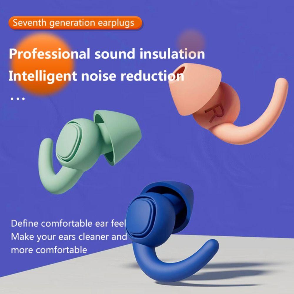 

Waterproof Swimming Ear Plugs Noise Reduction Anti Noise Ear Plugs Study/Working