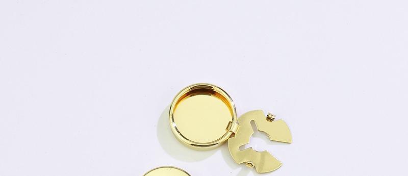 DIY Горячая Распродажа Пуговица для Рубашки Медная Гладкая Заготовка Покрытие Гальваническое Брошь Запонки Ручная Работа Аксессуары Практичная