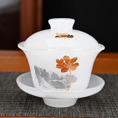 Chaxun Liuli Anti-Scald Kung Fu Gaiwan Teacup