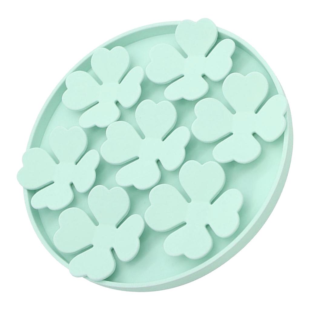 Cat Pet Silicone Slow Food Mat with Suction Cup Cat Pet Dog Feeder Lick Pad for Home Shop Light