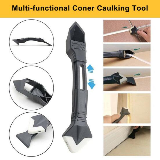 

1 шт. скребок + 5 шт. угловая полировальная подушечка для удаления герметика со стекла