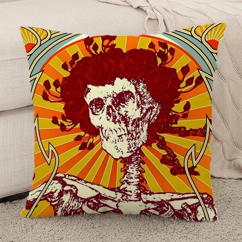 

Pillow Decorative Pillowcase Home Throw Short Car Sofa Cover 40x40cm