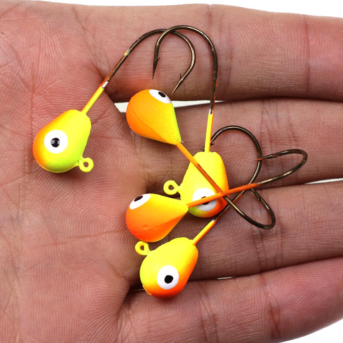 Bimoo 5 шт. плавающий крючок-поппер нахлыстовая приманка для ловли форели и окуня 27mm — фото 4