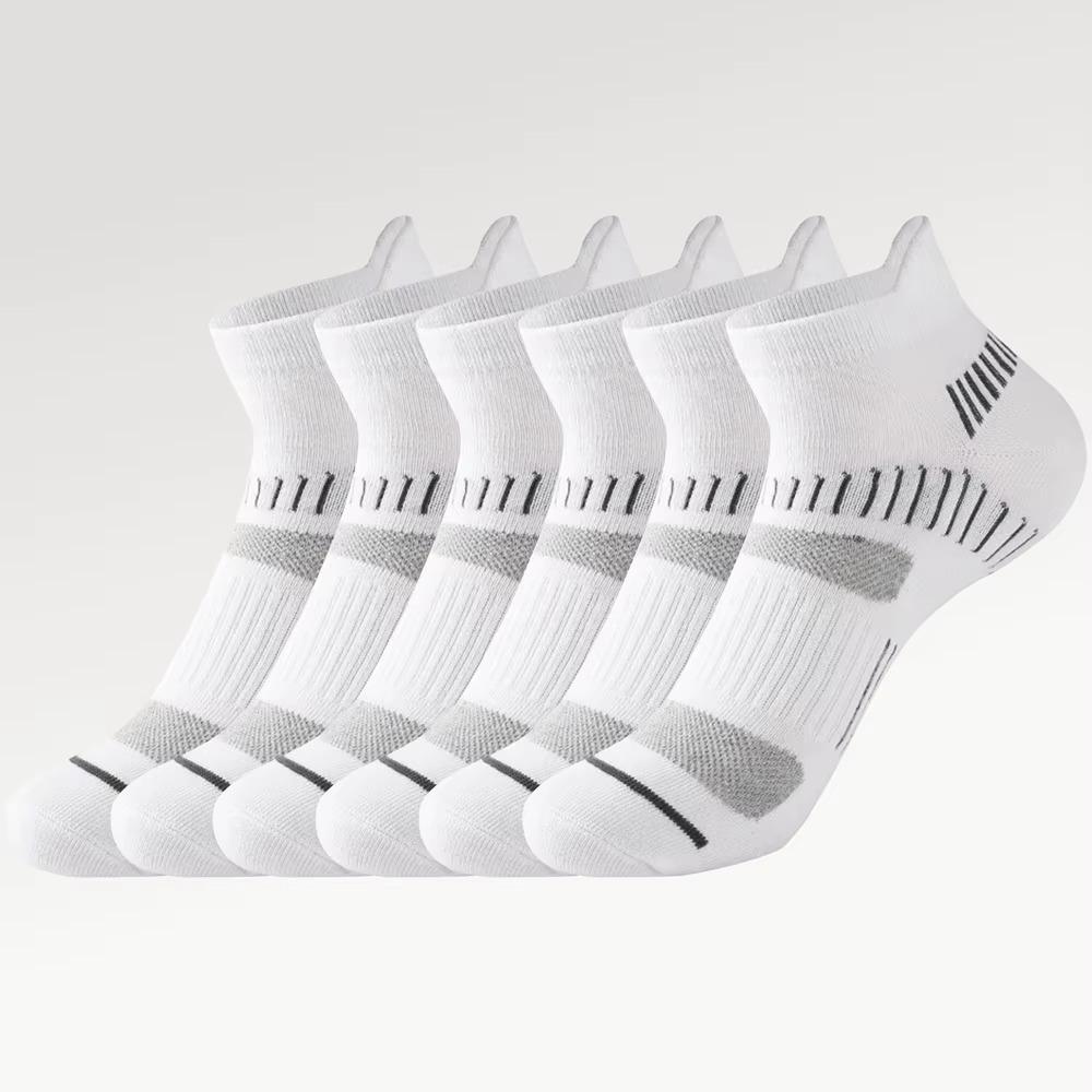 3 Pairs Sports Socks Breathable Athletic Cushioned Support Ankle Socks High Quality Fitness Sport Basketball Running Socks