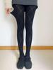 Korean Retro Pantyhose Women'S Autumn And Winter Thickened Warm Knitted Outer Wear Hollow Diamond Leggings Pantyhose Do Not Fall Off