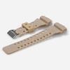 Casio Genuine Compatible Band, 16mm Wide Striped Waterproof Watch Strap for G-8900A, GR-8900A, GW-8900A, GA-110, GA-100, GD-100, and GD-110 (Khaki)