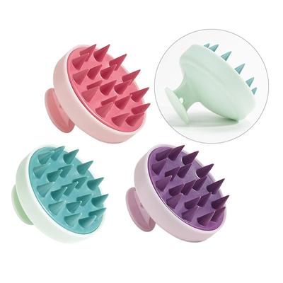 Silikonový šampon Masážní šampon na vlasovou pokožku Hlava Tělo Masážní kartáč na pokožku hlavy Hřeben Mytí vlasů Hřeben Sprchový kartáč Vana Spa Masážní kartáč