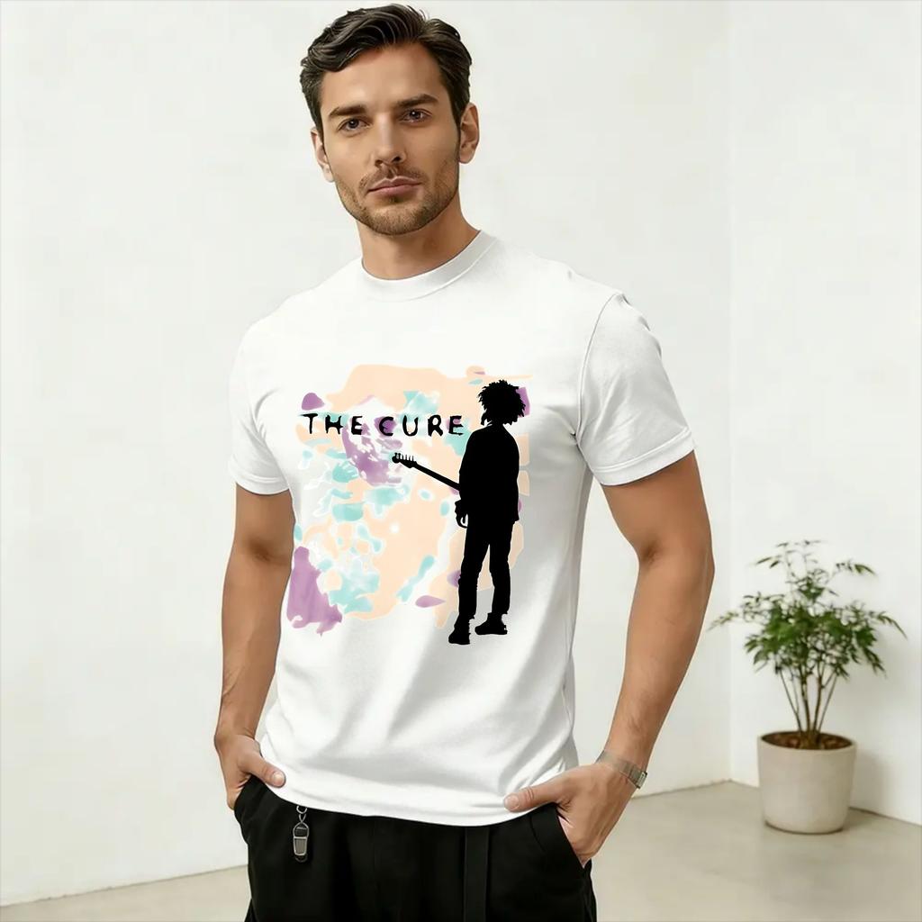Unisex Rock Band Cures 90s T Shirts Cotton Clothing Amazing Short Sleeve Crew Neck Tees Gift Idea TShirt