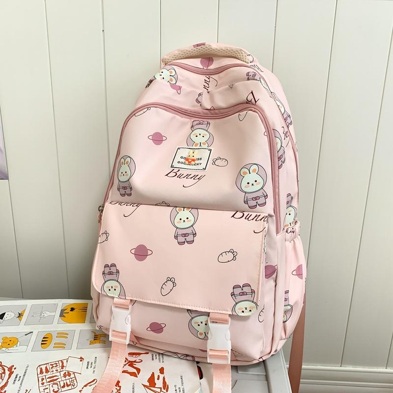 New schoolbag female Japanese ins sweet junior high school student backpack cute cartoon girl backpack