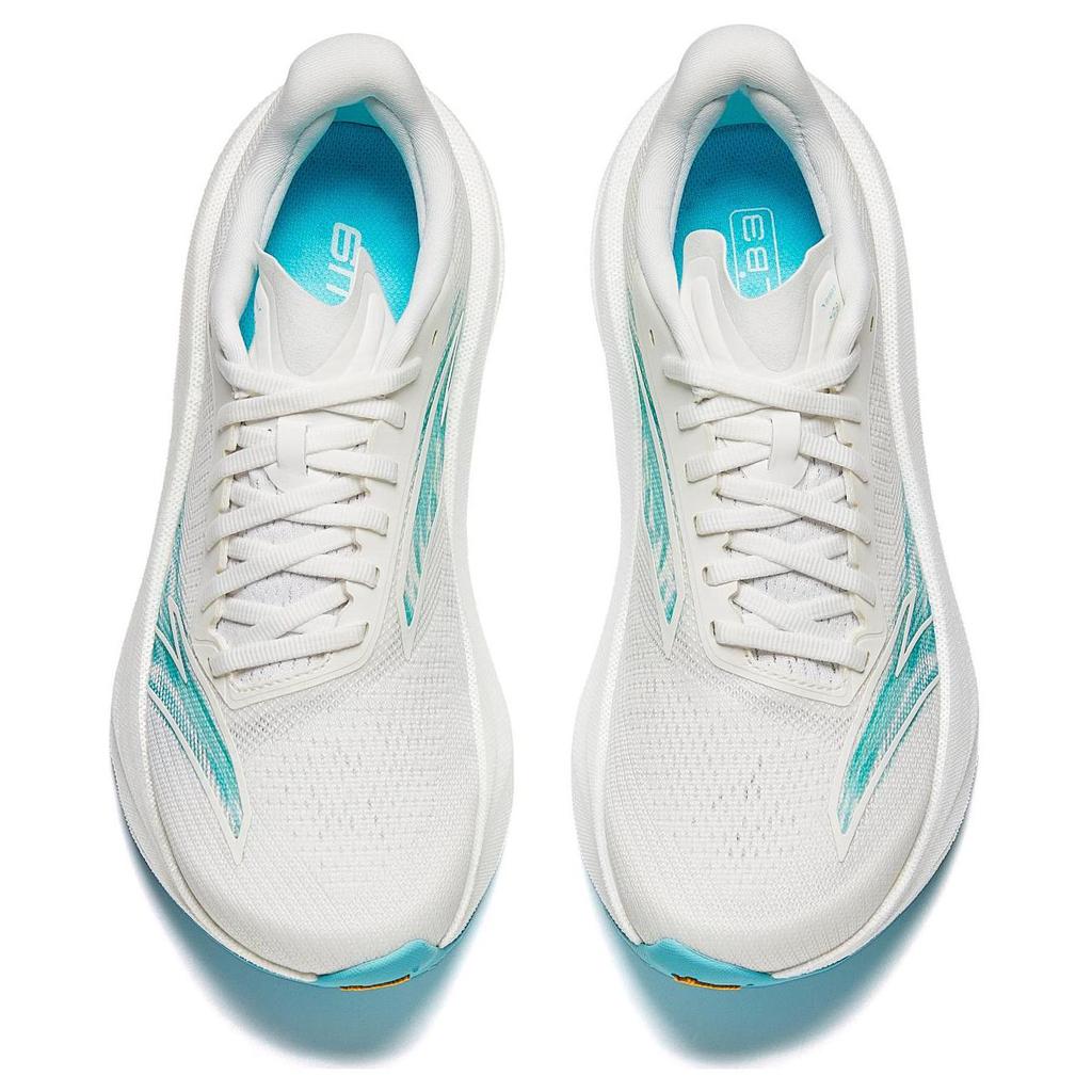 New ANTA Asphalt Road Dominator 3V Running Shoes Men's Low top Papyrus White/Competition Blue 912515591-10