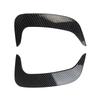 2pcs Carbon Fiber Rear Bumper Side Fin Air Vent Outlet Trim for Dodge Charger 2016- Auto Parts