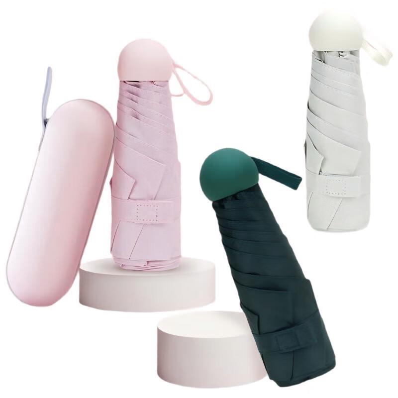 Red Leaf 3569 Compact Manual Six-Fold Umbrella