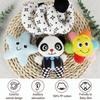 Car Seat Spiral Plush Toys, Crib Toys Spiral Activity Toy Built-in BB Device & Rattle & Sound Box, Newborn Sensory Toy Best Gift for 0 3 6 9 12 Months