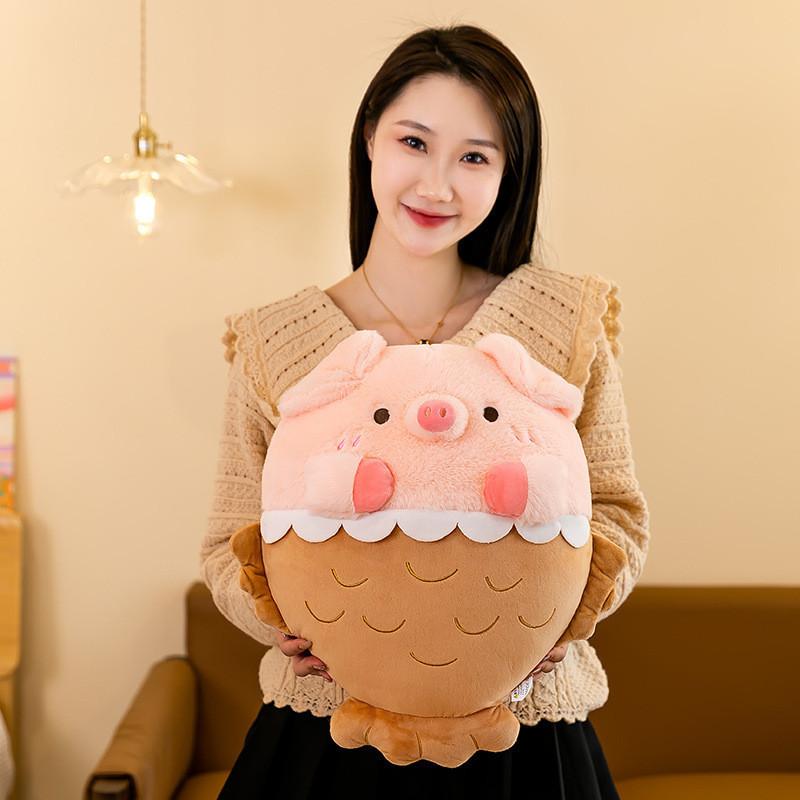 Adorable Plush Pig Toy Stuffed Animal Cute Companion For Kids And Bedtime Cuddling