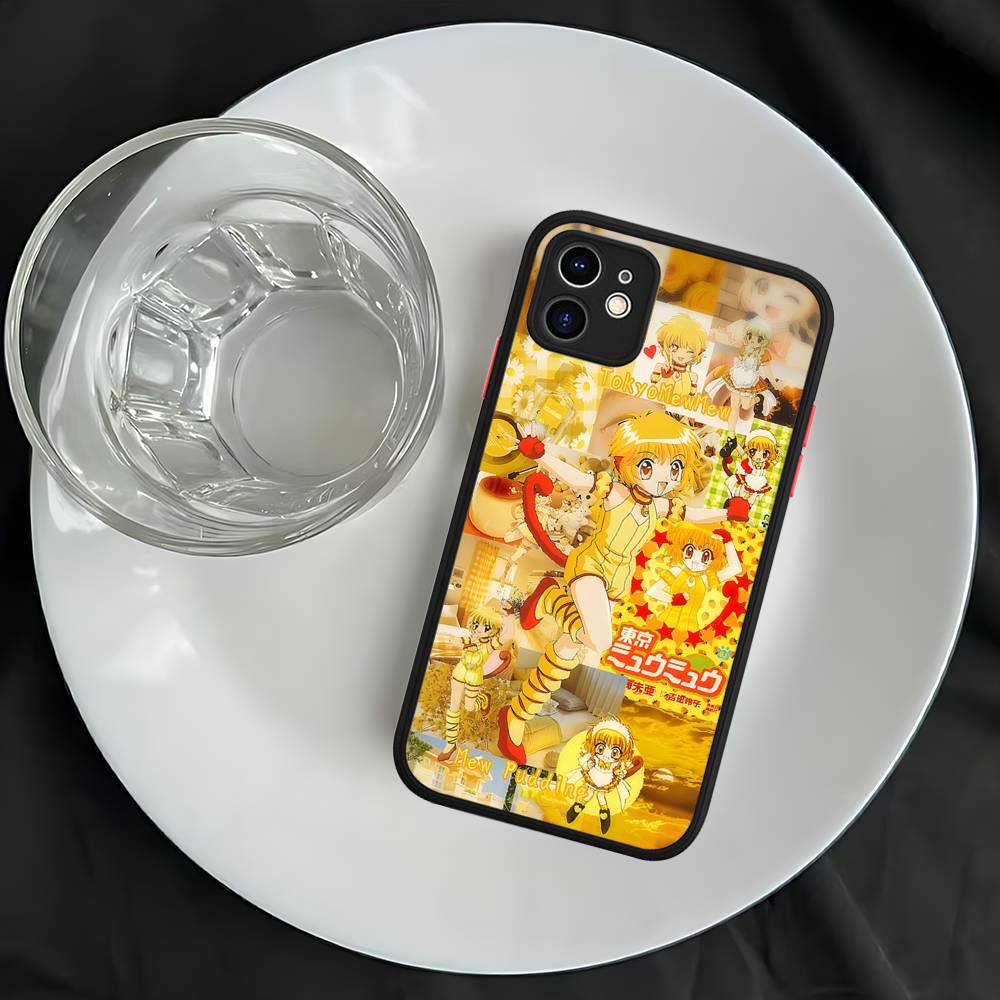 Tokyo Mew Mew Anime Phone Case For IPhone 16e 16 15 14 13 12 11 Pro Max X XS Max Plus Matte Clear