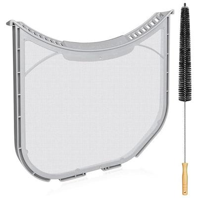 Dryer Filter and Brush Dryer Lint Filter Dryer Cleaning Brush Home Appliance Parts Lint Trap Replacement for Dryer
