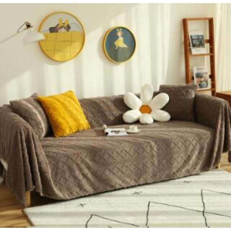 

Чехол на пуф-мешок, винтажный чехол для дивана, тканевое полотенце, полностью покрытый чехол для дивана в скандинавском стиле Instagram, все включено 180*130cm