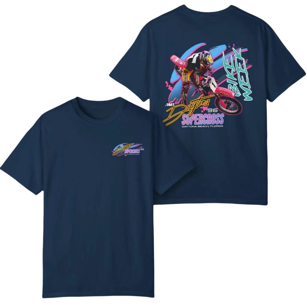 

Суперкросс Индианаполис Футболка Мужская Женская Хлопковые Футболки Мотокросс Гонки Короткий Рукав Летние Топы Мужская Футболка Уличная Одежда XXXXL