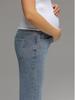 Europäische & Amerikanische High-Waist Umstandshosen: Stilvolle Bauchstütze, Schlankmachende Frühjahrs-Dad-Jeans