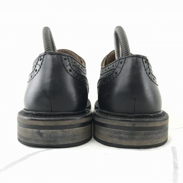 COMME Des GARONS / Junya Watanabe Leather Wingtip Shoes Black /XS / 25.0-26.0cm/(USED)