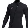 3 mm langer Neoprenanzug, Ganzkörper-Tauchanzug mit Frontreißverschluss zum Schnorcheln und Surfen