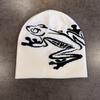 High Quality Frog Knit Hat Keep Warm Ear Protection Winter Autumn Hats Female Beanie Caps for Woman/Men