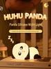 Panda Rechargeable Dimmable Timer Ring Light - Children's Creative Gift Silicone Lamp
