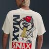 Nike Sportbekleidung AS U NSW T-Shirt M90 OC Sole Food Logo Cartoon Rundhals Kurzarm T-Shirt Herren Tops Off-White HJ0769133