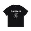 BALENCIAGA Loose Fit Cotton Short Sleeve T-Shirt Black 550