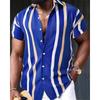 Casual Daily Summer Beach Fashion Casual Men's Short Sleeve Daily Shirt Button Up Shirt Comfortable