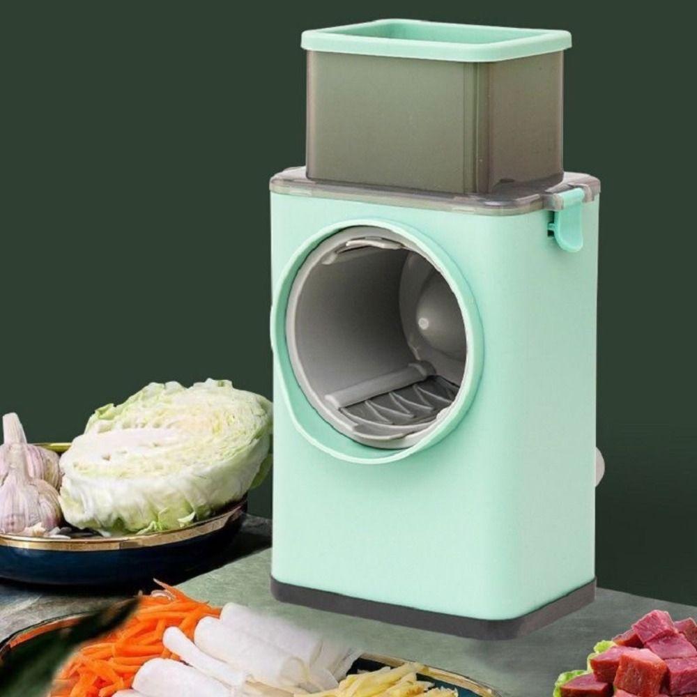 Vegetable Shredder Rotary Cheese Grater Labor-saving Nut Grinder Smoothies