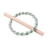 6Pcs Set Nordic Solid Wood Stick Thick Cotton Rope Simple Binding Rings Bedroom Living Room Decoration Curtain Buckles