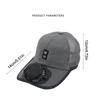 Sommer Männer Frauen Lüfter Baseballkappe Sonnenschutz Baseballkappe Mit Solarventilator USB-Ladeventilator Atmungsaktiv UV-Schutz Outdoor Sonnenhüte