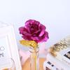 Fashion Romantic 24K Gold Plated Golden Rose Flower for Valentine's Day Lovers' Gift