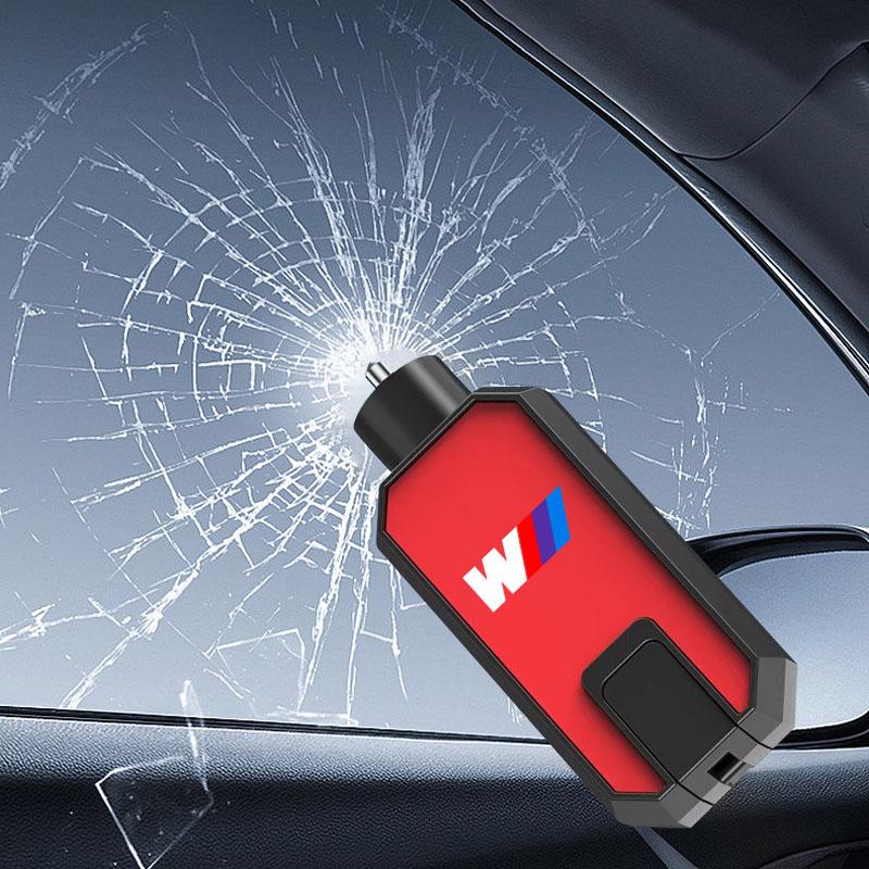 3 în 1 M LOGO Siguranță Auto Instrument Multifuncțional pentru Spargerea Geamului Evadare Spargere Pentru BMW X6 X1 X2 X3 X4 X5 X7 E46 E39 E90 E36 E60 E34 E30 F30 E71 F10 F10