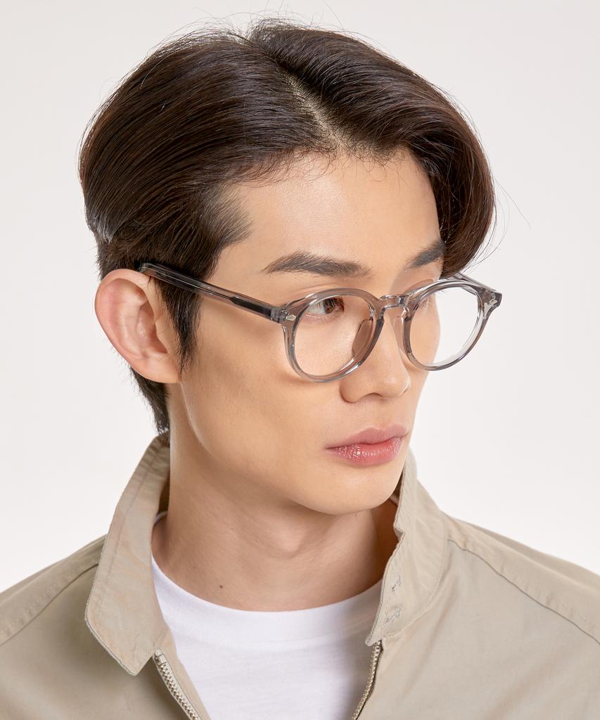 Eseubika Clay-C02 Blue Light Horn-Rimmed Glasses