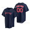 Boston Red Sox Camiseta de Béisbol Ropa para Fans Número Personalizado 34 Ortiz 5 11 Algodón Unisex Camiseta Deportiva