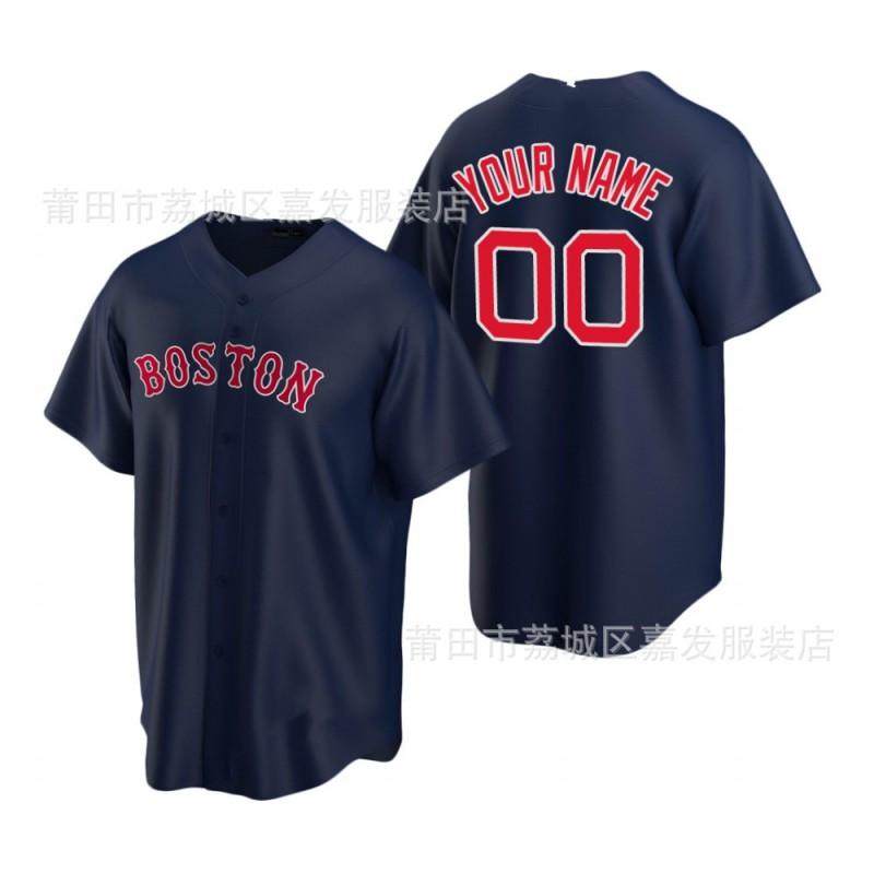 Boston Red Sox Camiseta de Béisbol Ropa para Fans Número Personalizado 34 Ortiz 5 11 Algodón Unisex Camiseta Deportiva