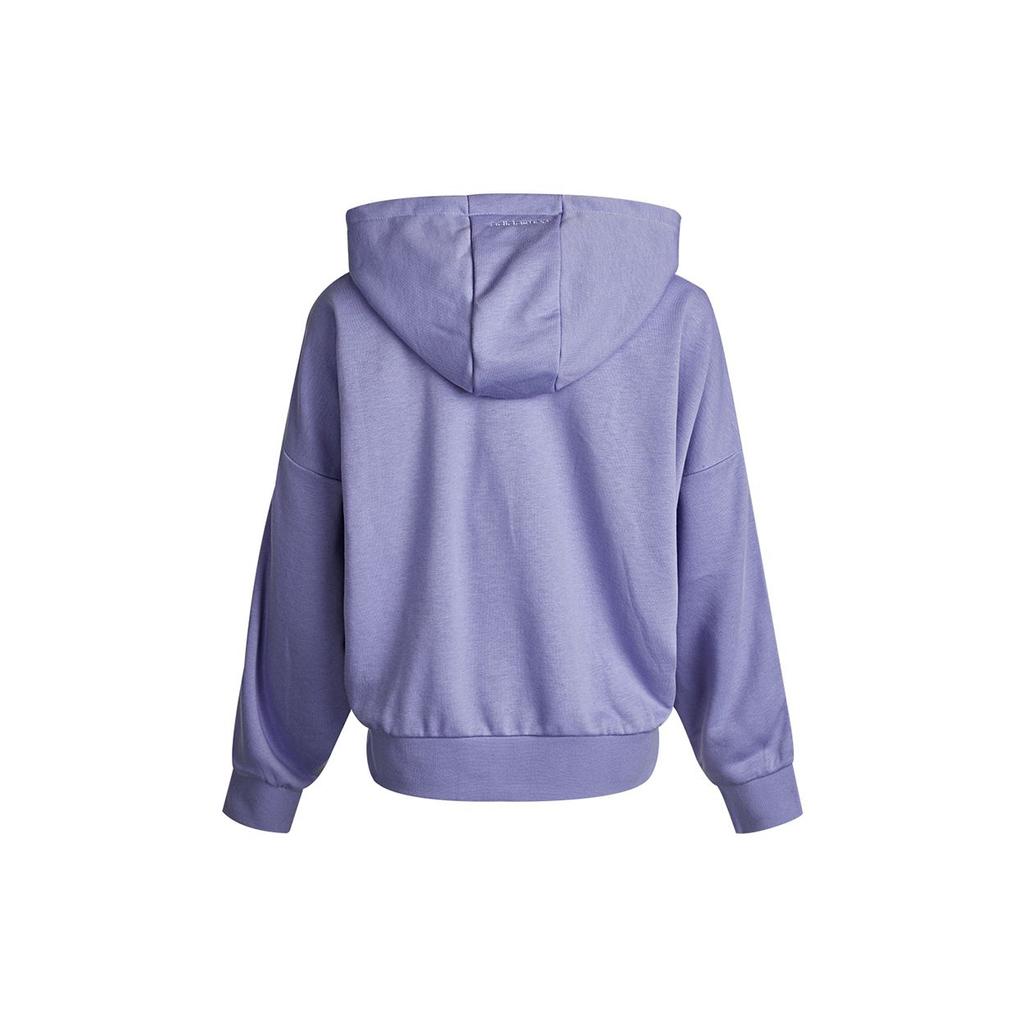 Adidas Neo Womens Favorite February Shadow Color Block Hoodie Women Hoodies Light-Purple GS2598