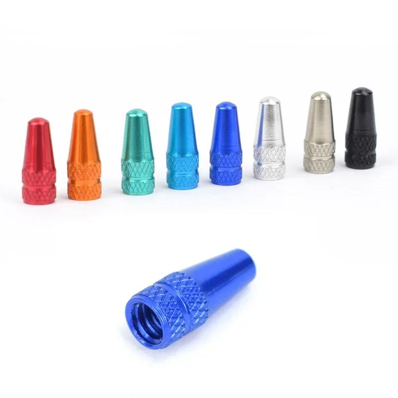 4 sztuki aluminiowej opony rowerowej Prest Valve Cap MTB Road Bike Covered Protector Road MTB Tyre Dustproof Bike Presta Valve