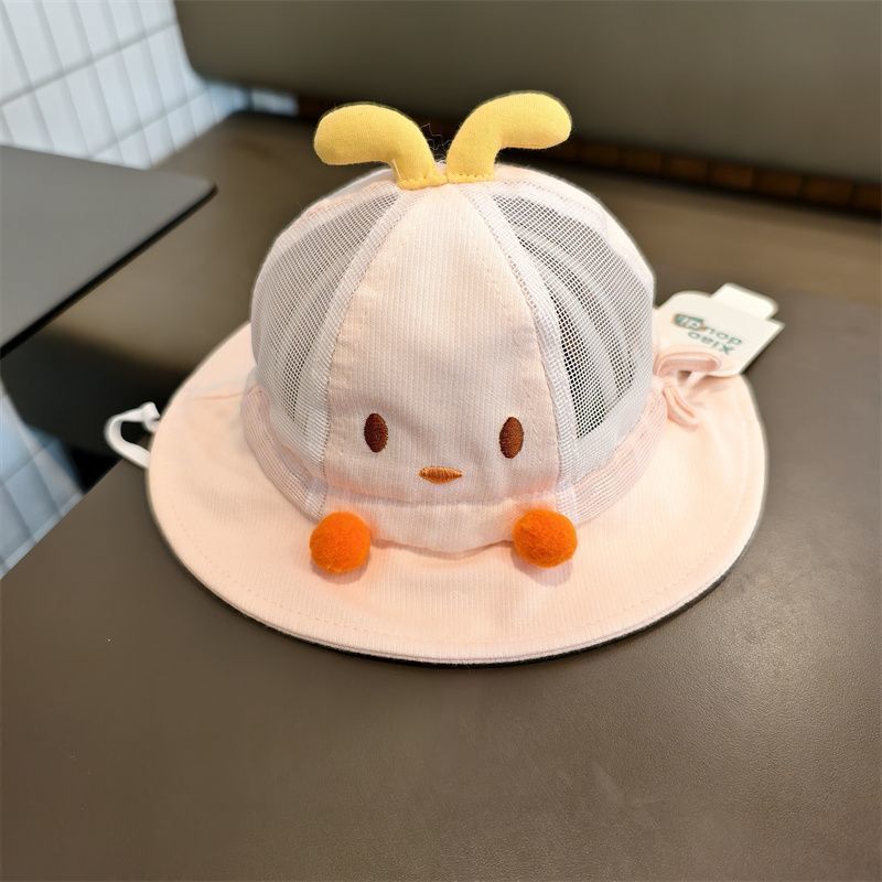 

Baby Sun Protection Hat For Babies Kids With Long Brim Uv Sun Hat For Summer Play розовый