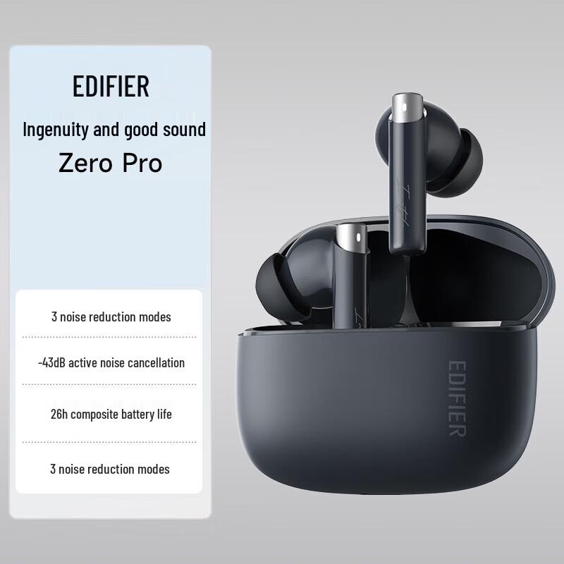 

Edifier Zero Pro True Wireless Active Noise Cancelling Earbuds