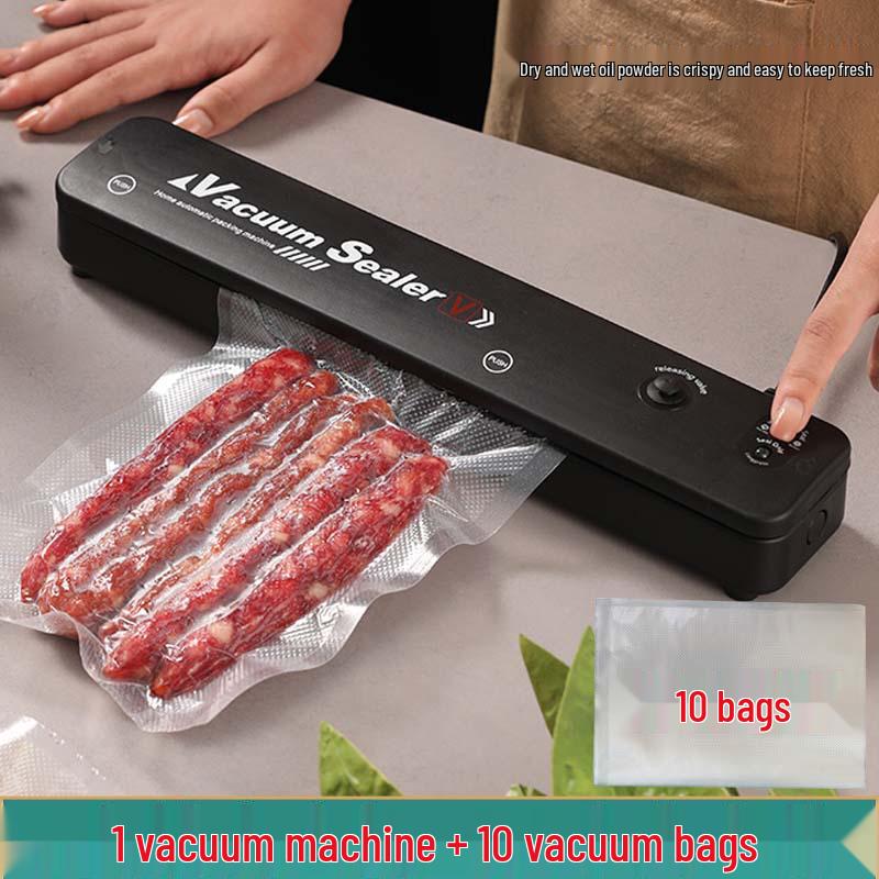 Compact Automatic Food Vacuum Sealer for Home Use