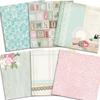24 Sheets Cardstock Paper Pad 6x6 Inches Cardmaking Paper Believing Themed Single-sided Patterns Scrapbook Paper Printing Decorative Paper